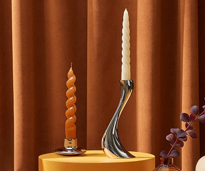 Radi mājīgu atmosfēru ar svecēm